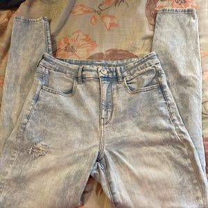 American Eagle Curvy High Waisted Jean Jeggings.